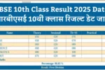 RBSE 10th Class Result 2025 Date